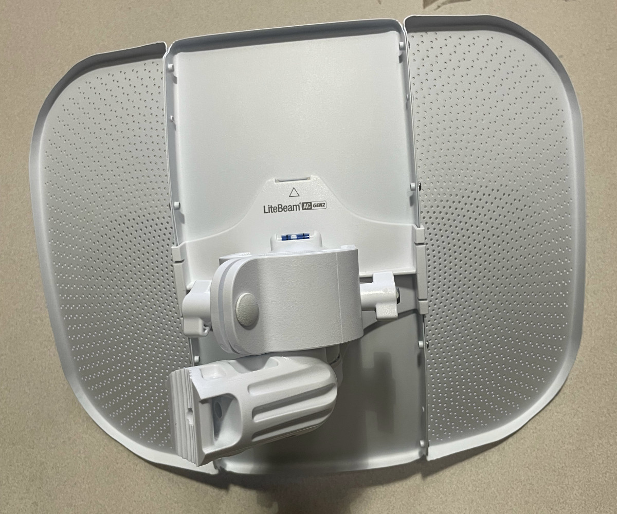 Azimuth mount inserted