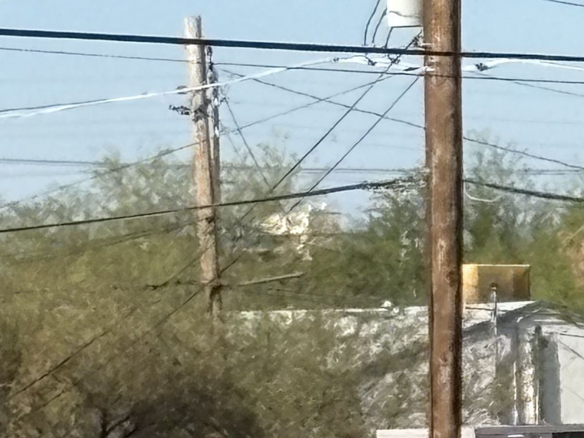 Tucson House rooftop with obstructed line of sight